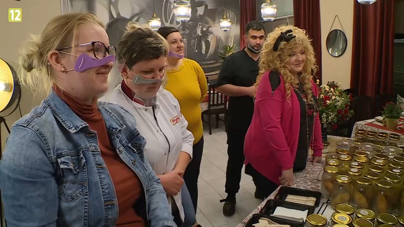 "Revoluciones de cocina" Magda Geisler en el restaurante  "Hermoso cine" En Gdynia