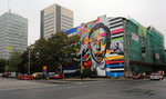 Oto mural gigant - na dwóch blokach