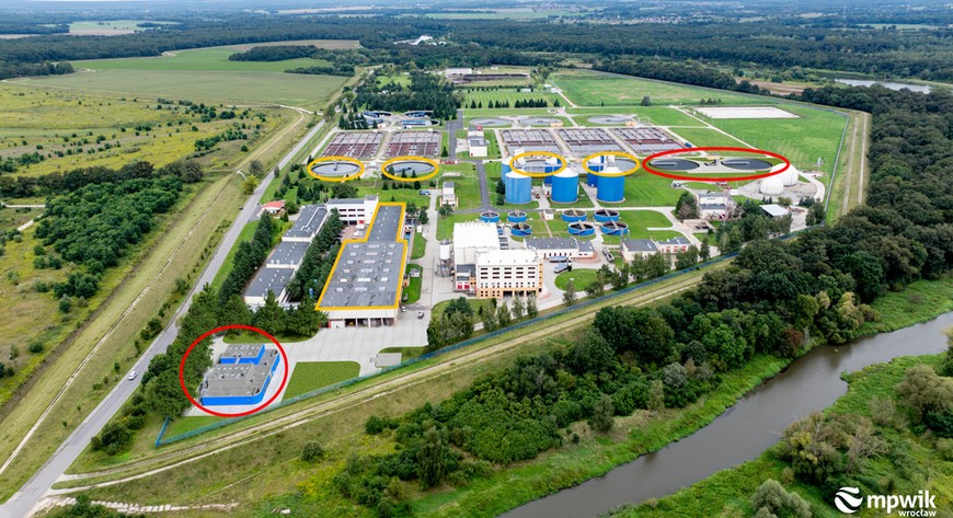 Oczyszczalnia pierwszy etap rozbudowy