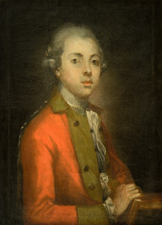 Augustyn Mirys - "Portret poety Tomasza Kajetana Węgierskiego" (ok. 1772 r.) 