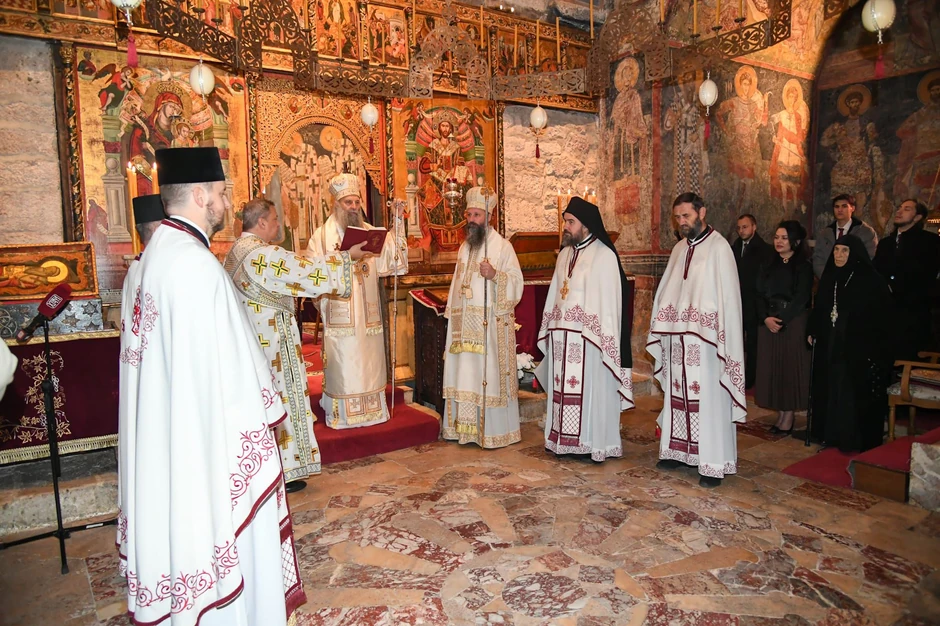 Patrijarh Porfirije u Peći