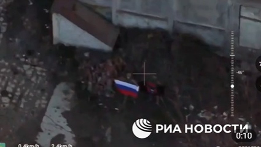 Ruska zastava navodno podignuta u Kurahovu
