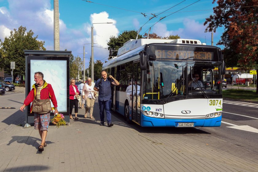 Trolejbus dowiezie pasażerów do gdańsko-sopockiej Ergo Areny