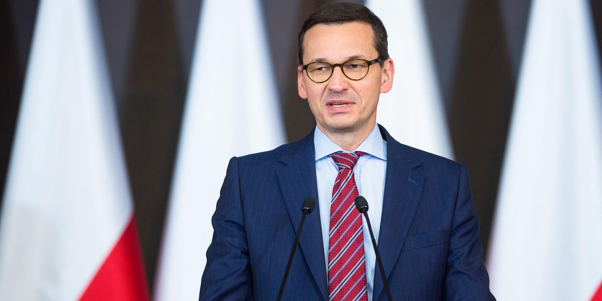 Premier Mateusz Morawiecki