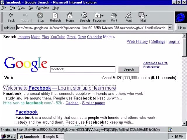 Internet Explorer 3.0 - 1996
