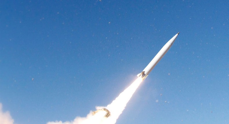 A Precision Strike Missile is fired.US Army photo