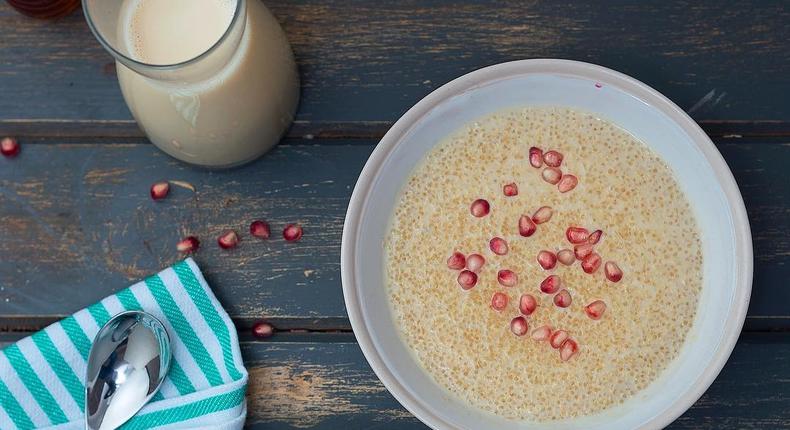 Creamy Quinoa porridge (Telandeworld)