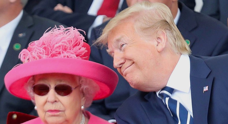 Donald Trump and the Queen