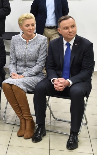 Agata Kornhauser-Duda i Andrzej Duda