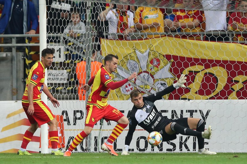 Pilka nozna. PKO Ekstraklasa. Jagiellonia Bialystok - Wisla Krakow. 23.08.2019