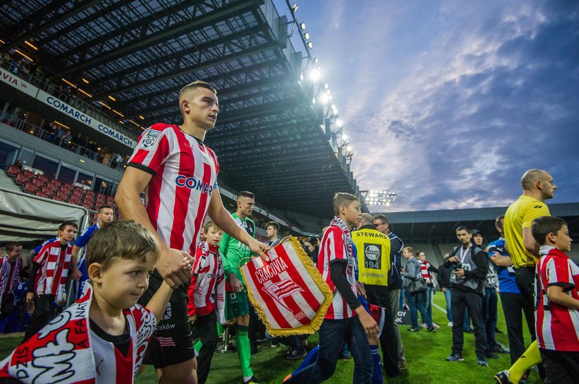 Pilka nozna. Ekstraklasa. Cracovia Krakow - Wisla Krakow. 07.10.2018