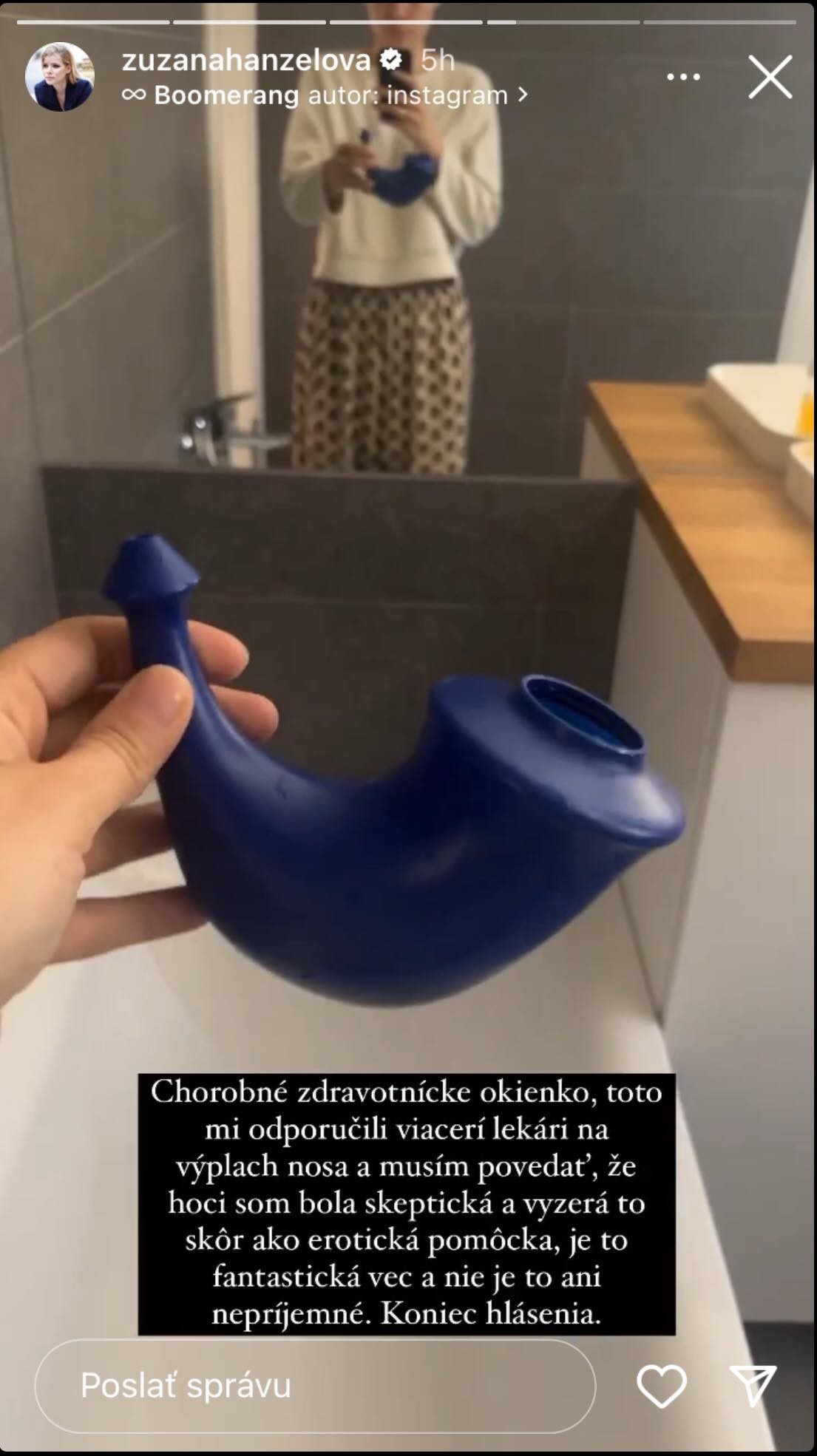 Novinárka sa podelila o svoju skúsenosť.