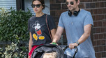 Bradley Cooper i Irina Shayk na spacerze z córką