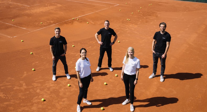 From left to right: Jonathan Ludwig, Debora Lasoen, Christoph Kock, Anna Dierks, Justus Garbe