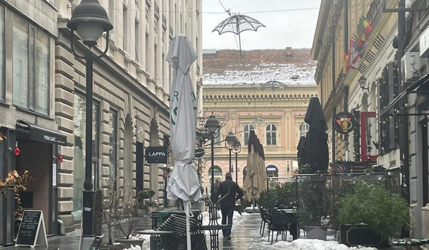 Mesto gde je pronađeno telo muškarca na Starom gradu