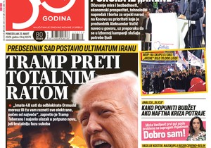 Blic naslovna strana za 23.3.