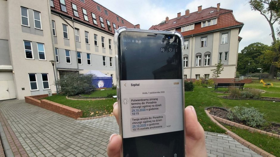 Szpital w Świnoujściu wysyła SMS-y do pacjentów