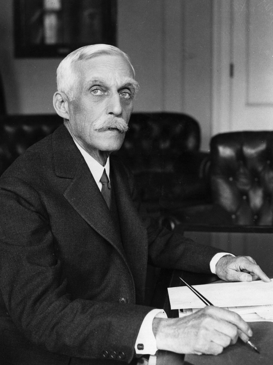 Andrew Mellon built huge enterprises in aluminum and coke, and later served as US Secretary of the Treasury.