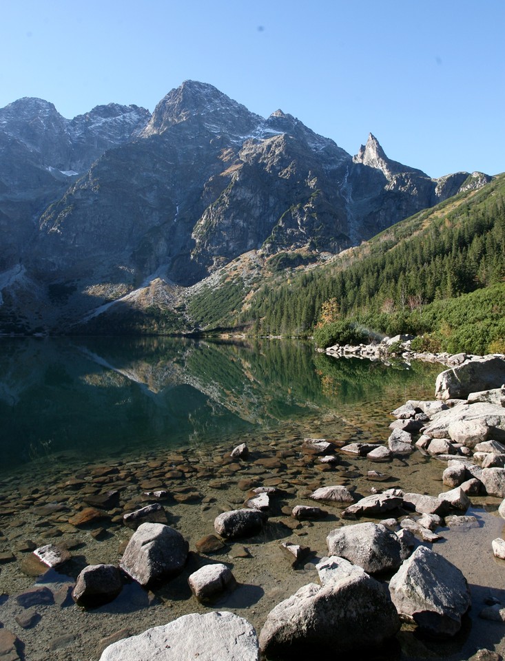 ZAKOPANE TATRY MORSKIE OKO JESIEŃ