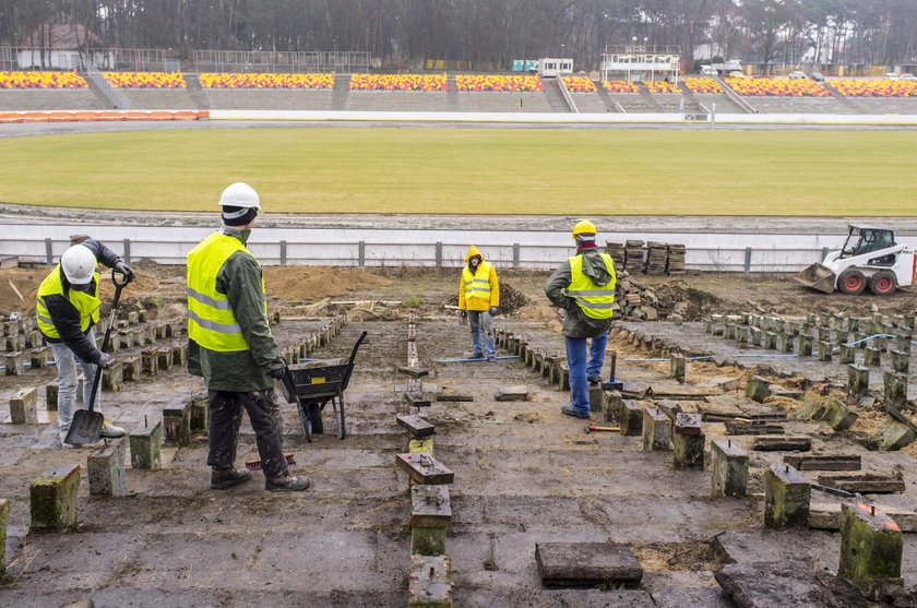 Ruszył kolejny etap prac na stadionie żużlowym na Golęcinie