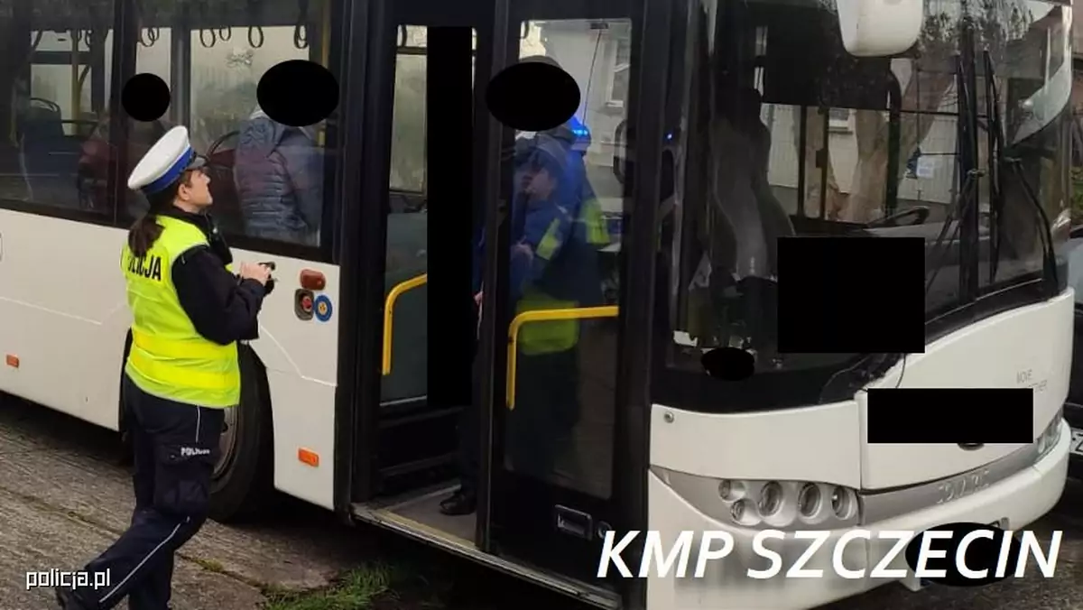 Kierowca autobusu miał prawie promil alkoholu