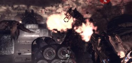 Screen z gry "Gears of War" (wersja na PC)