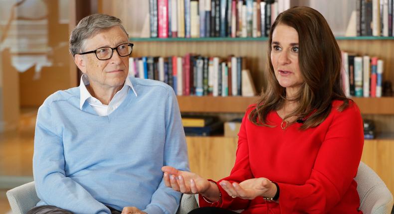 Bill and Melinda Gates