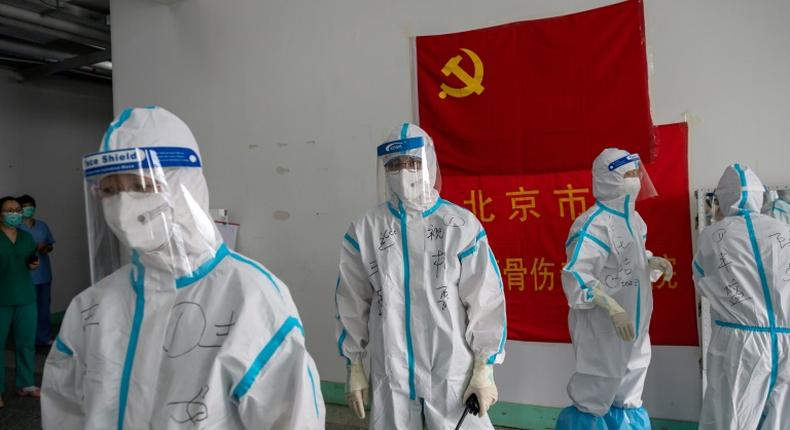 Japan's defence paper has accused China of disseminating disinformation about the coronavirus