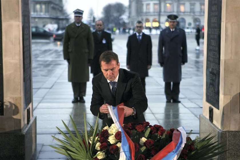 Miedwiediew w Polsce. Zobacz szczegóły wizyty