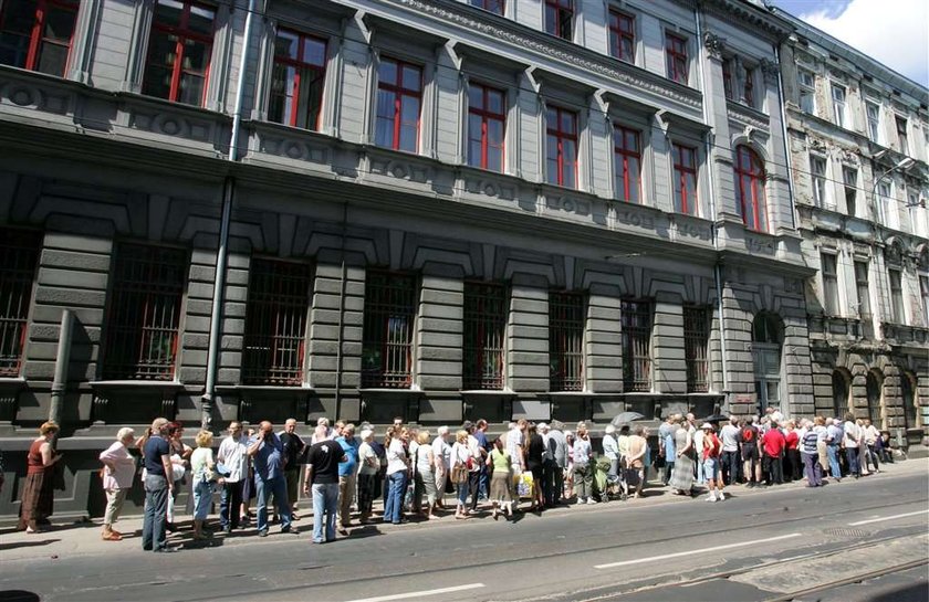 Przez strajk nie mają emerytur