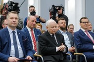 Przemysław Czarnek, Jarosław Kaczyński, Mateusz Morawiecki