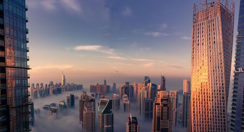 Dubai ranked as the top destination for executive digital nomads in Savills Executive Nomad Index. Rustam Azmi/Getty Images