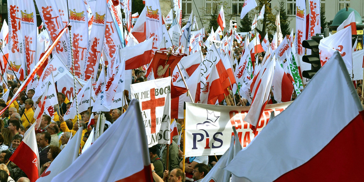 Demonstracja Obudź się Polsko