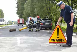 Utrudnienia na autostradzie A2 z powodu kolizji trzech ciężarówek