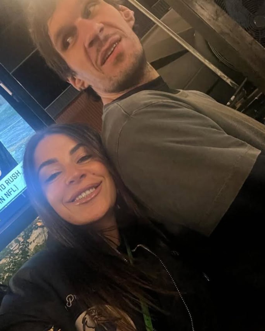 Boban Marjanović i njegova supruga Milica Krstić