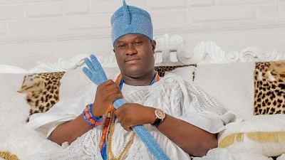 The Ooni of Ife, Oba Adeyeye Ogunwusi Ojaja II. [tribuneonlineng]