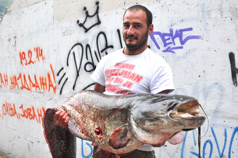Milosavljević sa lovinom: Mislio sam da iz reke izvlačim voz