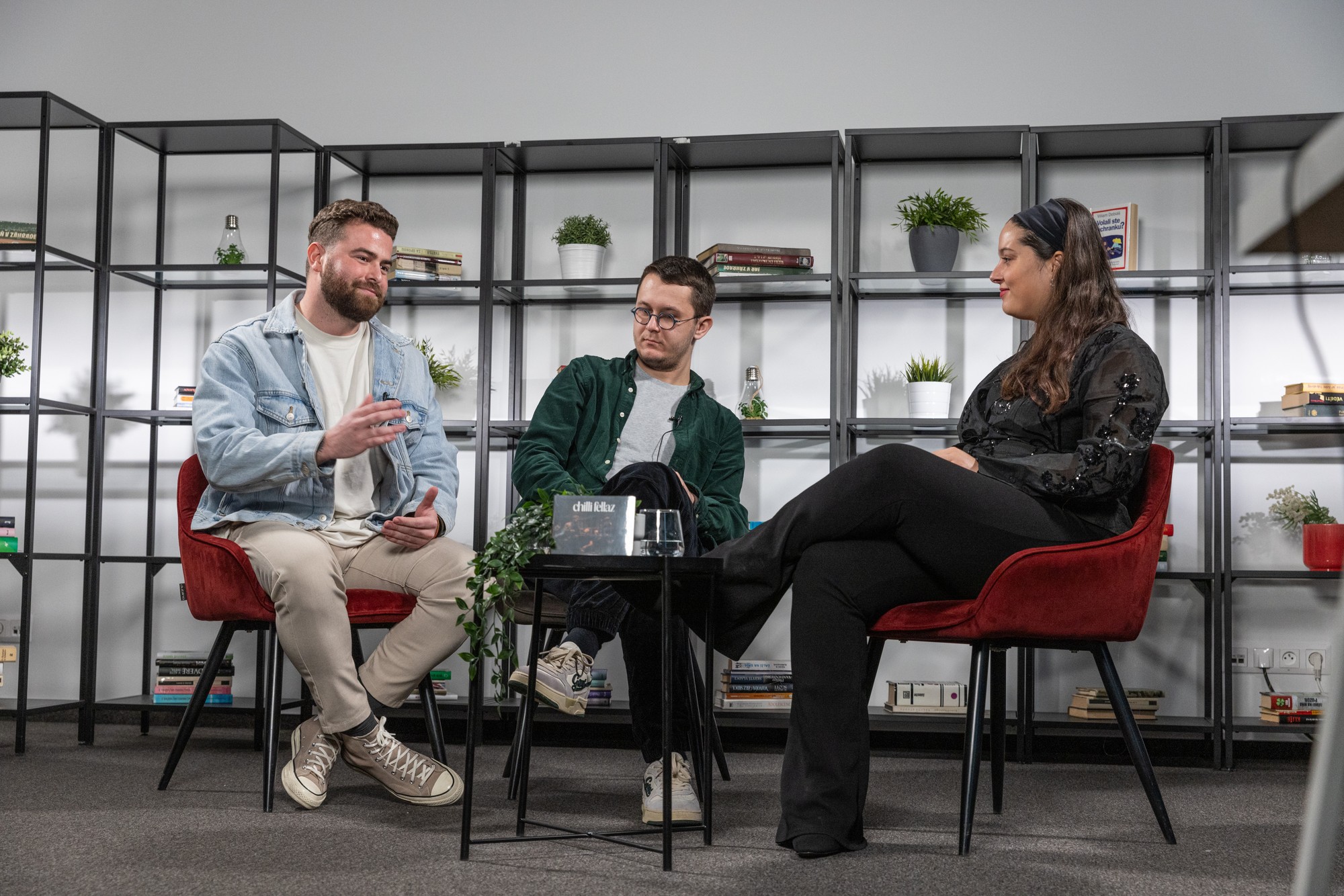 Slovenská kapela Chilli Fellaz v relácii Off Record.