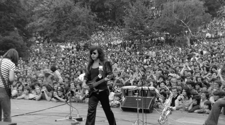 Tabán:  LGT Somló Tamással 1981-ben / Foto Fortepan Rubinstein Sándor