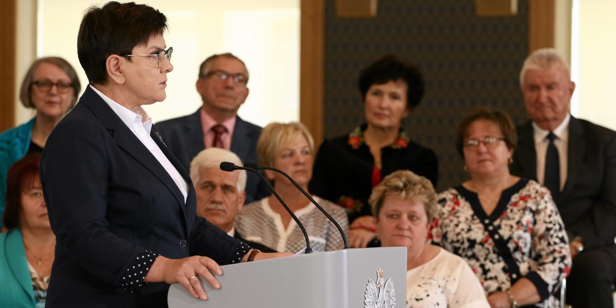 Premier Szydło stwierdziła, że ZUS ma zabezpieczone środki na wypłatę świadczeń emerytalnych