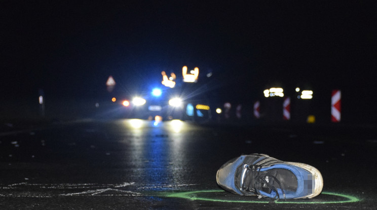 Halálos közúti baleset történt Törökszentmiklósnál /Fotó: Police