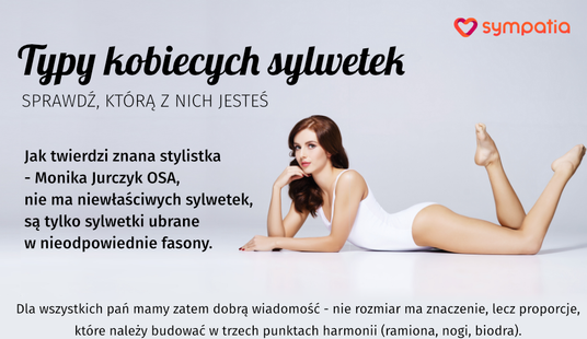 Typy kobiecych sylwetek. Sprawdź, którą z nich jesteś - infografika