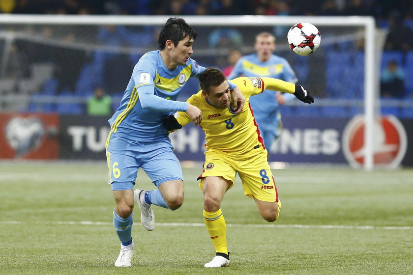 Dantejskie sceny podczas meczu Kazachstan – Rumunia