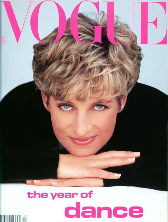 Diana Spencer na okładce "Vogue"