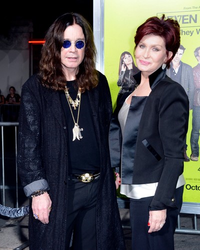 Ozzy i Sharon Osbourne na premierze 'Siedmiu psychopatów'