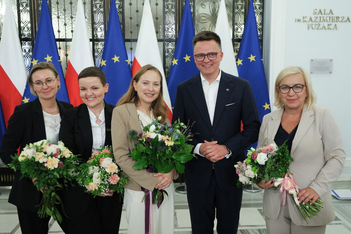 Szymon Hołownia, Paulina Hennig-Kloska, Marta Cienkowska, Katarzyna Pełczyńska-Nałęcz, Adriana Porowska