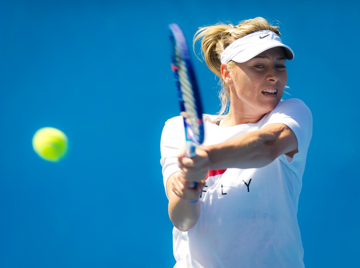Maria Szarapowa już w poniedziałek pojawi się na korcie. Zagra w turnieju charytatywnym