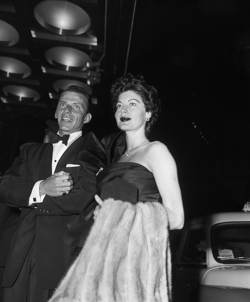 Frank Sinatra i Ava Gardner (1952 r.)