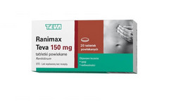 Ranimax 150 - wskazania, dawkowanie, przeciwwskazania, interakcje, skutki uboczne