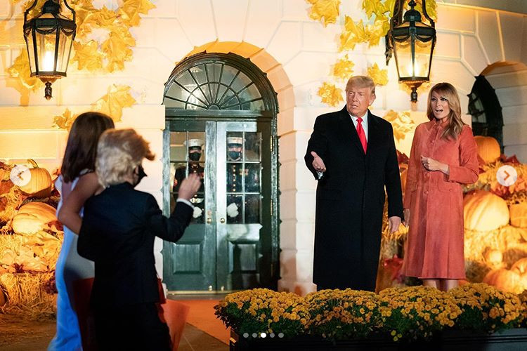 Halloween u Trumpów